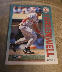 1992 Fleer – Mike Greenwell #39 – Boston Red Sox