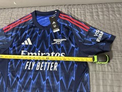 Adidas Authentic Arsenal FC England 2025/26 JI9511 Away Soccer Jersey Men’s Sz L
