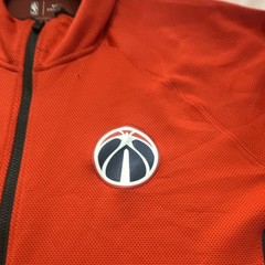 Nike Washington Wizards NBA Jacket Red Navy Blue White Black XXL