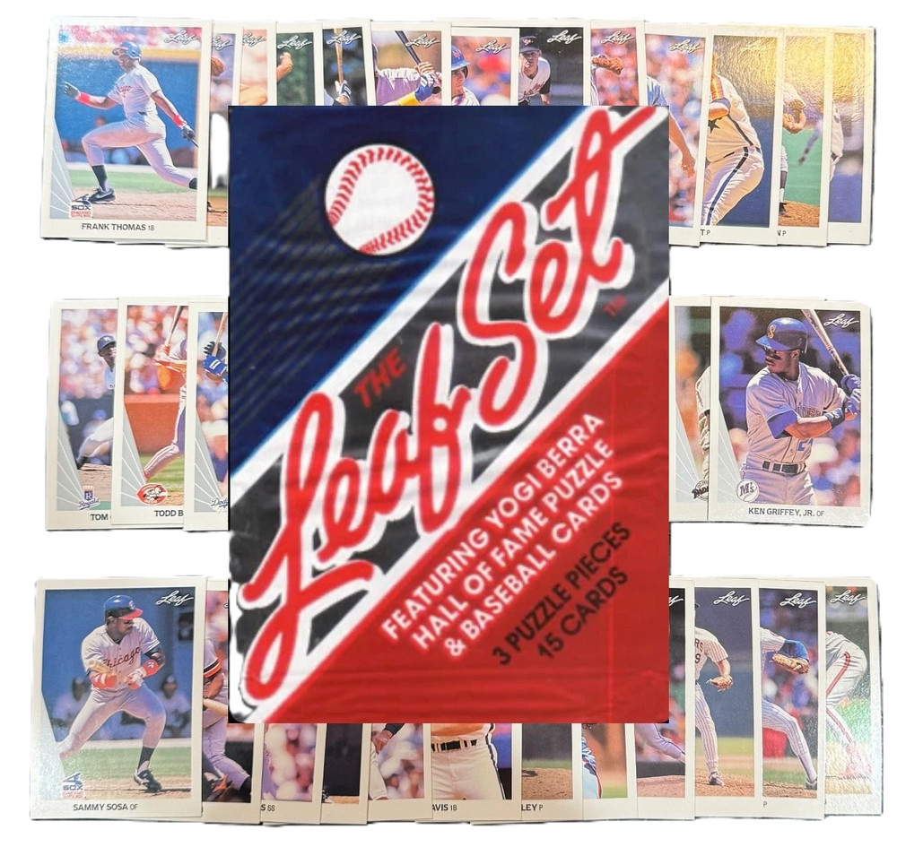 1990 Leaf Baseball Cards 265-528 (NM) – You Pick – Complete Your Set