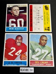 1964 Philidelphia Football Cards 1-198 (P-NM) – You Pick – Complete Your Set