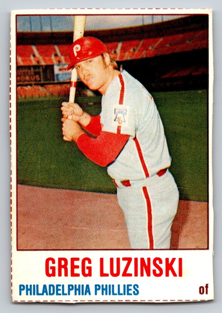 1978 Hostess #8 Greg Luzinski – Excellent Condition – Philadelphia Phillies -FBD