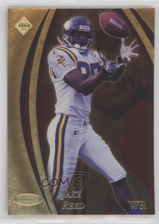 1998 Collector&rsquo;s Edge Masters Redemption Gold 500 201/500 Jake Reed #96 05k6