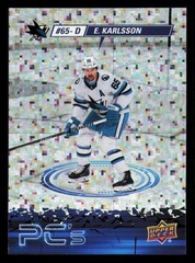 2023-24 Upper Deck #PC-1 Erik Karlsson PC&rsquo;s Sparkle San Jose Sharks