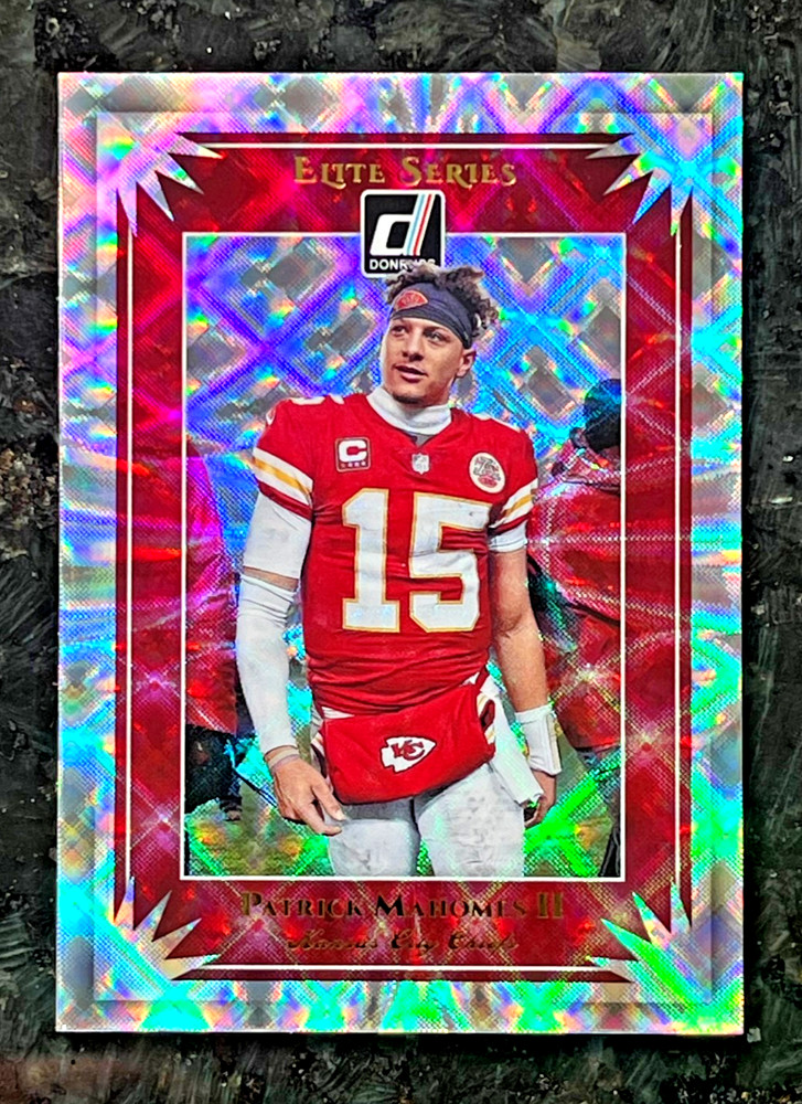 Patrick Mahomes II 2019 Donruss Elite Refractor Elite Series Kansas City Chiefs