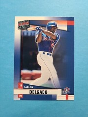CARLOS DELGADO 2002 DONRUSS FAN CLUB BASEBALL CARD # 54 G4739