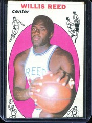 1969 Topps Basketball # 60 Willis Reed (PR) Trimmed Poor