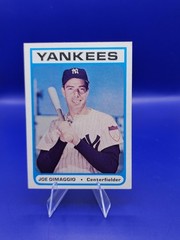 JOE DIMAGGIO 1972 The Bowery Bank PROMO ~ NEW YORK YANKEES ~ HOF Yankee Clipper
