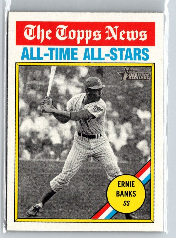 2025 Topps Heritage #343 Ernie Banks G.62