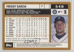 2002 Topps Freddy Garcia #540 1hb4