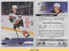 2023-24 Upper Deck Series 2 Young Guns Jackson LaCombe #456 Rookie RC READ 19cd