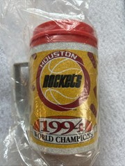 Vintage 1994 Houston Rockets World Champions Insulated Cup 7 inches New Sealed