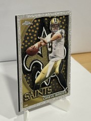 Drew Brees Custom novelty art New Orleans Saints Patch Handmade 1/1 CARD