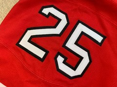 2012 IIHF Team CANADA Ice Hockey Issued Jersey Red Nike Size 60 #25 Never Worn