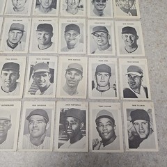 1969 Milton Bradley Baseball Game Single Cards Your Choice VG-EX Vintage