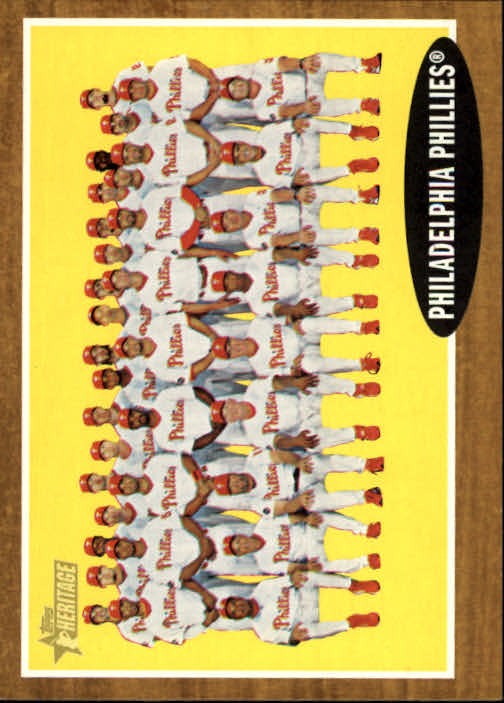 2011 Topps Heritage #294 Philadelphia Phillies – BB