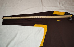 NICE Nike Dri Fit Wyoming Cowboys Football Long Sleeve Athletic Shirt Men&rsquo;s XL