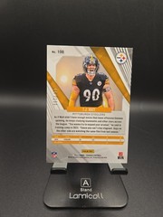 /199 Panini 2023 Phoenix Football T.J. Watt Steelers #100 Red Football NFL Card