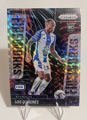 Panini- 2025-26 Prizm FIFA Luis Quinones Fireworks #12 Insert- CF Pachuca