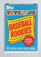 1987 TOPPS TOYS&rsquo;R&rsquo;US BASEBALL ROOKIES 33 CARD BOXES SET BARRY BONDS, BO JACKSON