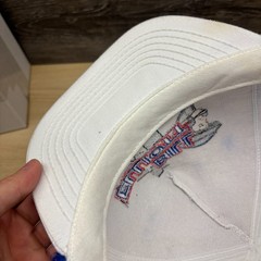 Vintage Bill Elliott Hat Cap Snap Back White Rope NASCAR Racing Awesome Bill USA