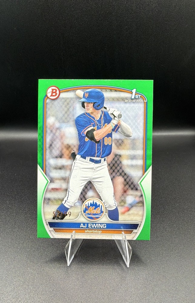 2023 Bowman Draft – AJ Ewing #BD-152 Green /99 (RC)