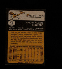 1973 Topps # 15 Ralph Garr NM-MT