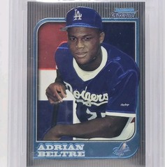 1997 Bowman Chrome – Adrian Beltre #182 International (RC) BGS 9 Mint LA Dodgers