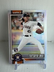2026 Topps Series 2 – Tatsuya Imai #513 Rainbow Foil Houston Astros (RC)