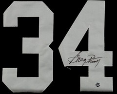 Greg Pruitt Signed Oakland Raiders Jersey AWM COA Autographed Black NFL #34