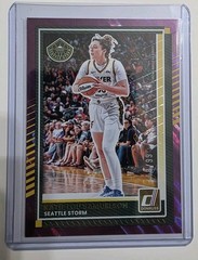 2025 Panini Donruss WNBA – Katie Lou Samuelson #53 Purple Laser /99