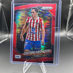 Panini Prizm FIFA 2025-26 Giacomo Raspadori Atlético Madrid #8 SN 11/99Parallel