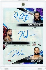 Autographed Roman Reigns Card Fanatics Authentic COA Item#14595992