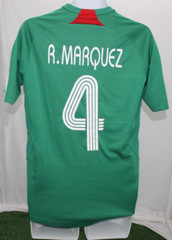 Seleccion Mexico Jersey Adidas Size Small #4 R. MARQUEZ 2007 COPA AMERICA