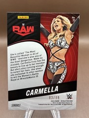 2023 Panini Revolution WWE – Carmella #31 Sunburst /99