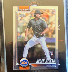 2026 Topps Chrome Nolan McLean RC #236 New York Mets Baseball Card
