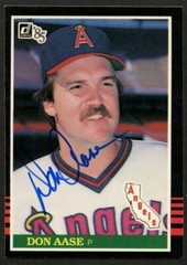 Don Aase #255 signed autograph auto 1985 Donruss Baseball Trading Card