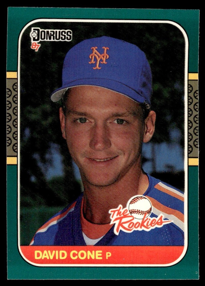 1987 Donruss The Rookies David Cone #35