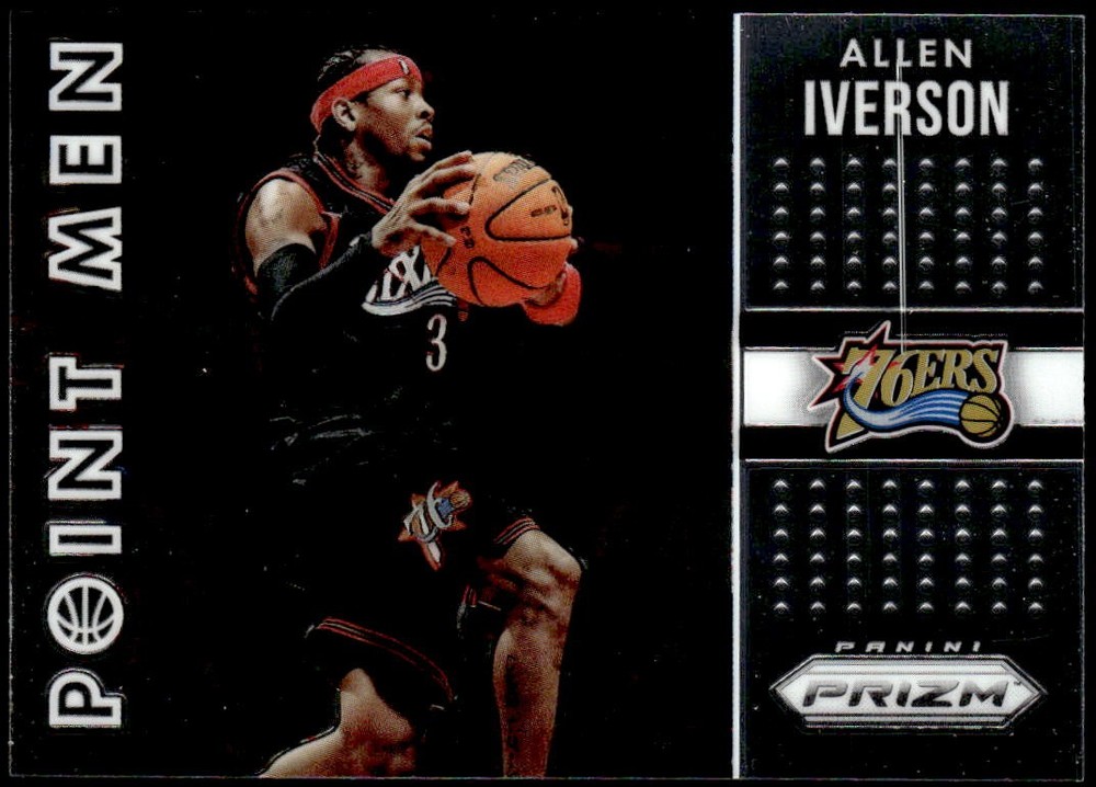 2015-16 Panini Prizm #12 Allen Iverson Point Men E1