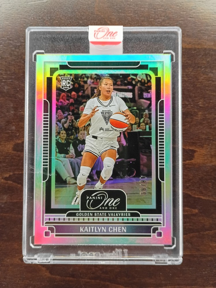 2025 Panini One and One WNBA #19 Kaitlyn Chen #/99