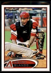 2012 Topps Update Henry Blanco #US193 Arizona Diamondbacks