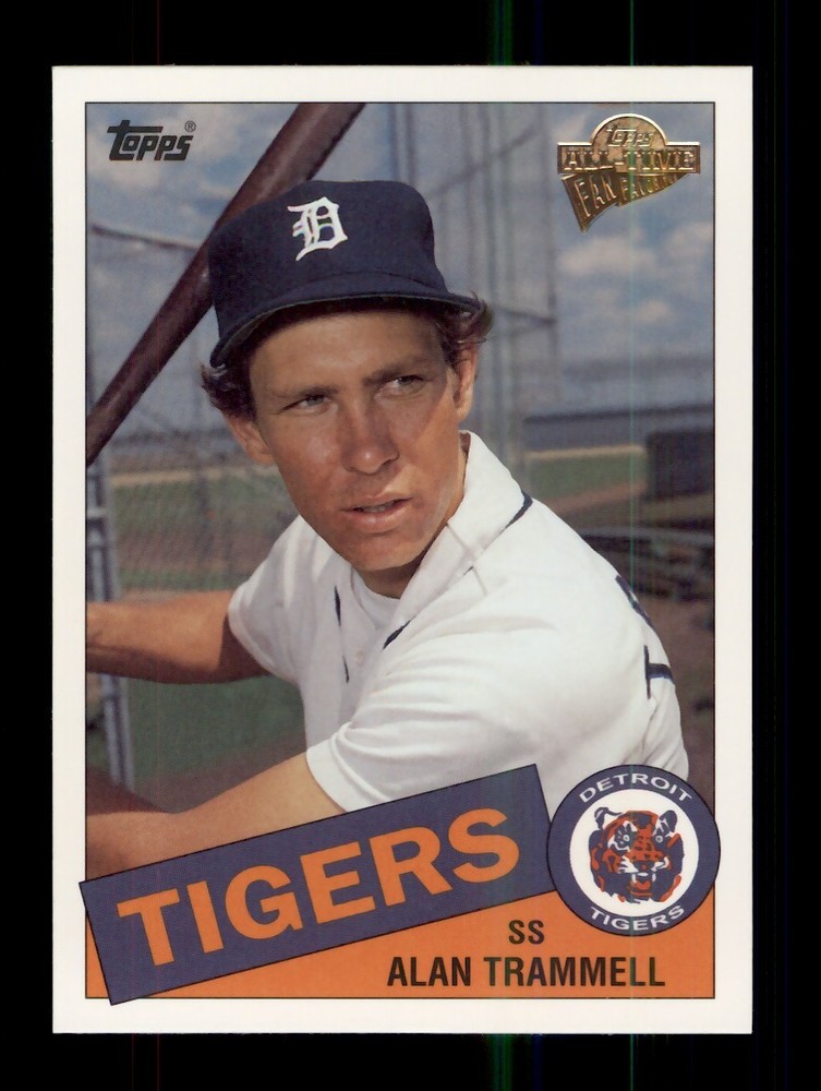 2003 TOPPS ALL TIME FAN FAVORITES #34 ALAN TRAMMELL DETROIT TIGERS