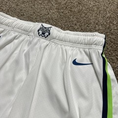 NWOT Nike Engineered Minnesota Lynx Basketball Shorts Sz 32 Length +1 WNBA White