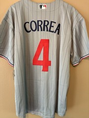 Carlos Correa # 4 Jersey Minnesota Twins Adult Large (48 in) Baseball Stitched