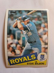 1985 TOPPS STEVE BALBONI #486 NM