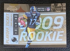 2009 Mike Wallace Playoff Contenders Playoff Rookie Ticket 50/99