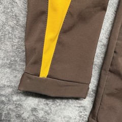 Wyoming Cowboys Jacket Mens Large Brown Yellow Full Zip Windbreaker NCAA