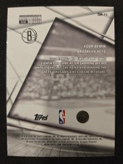 2025-26 Topps Chrome Update Egor Demin RC New Edition #GR-11 Brooklyn Nets