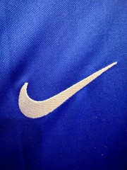 Ronaldo Nazario O Fenômeno Brazil World Cup Final France 1998 Away Blue Jersey