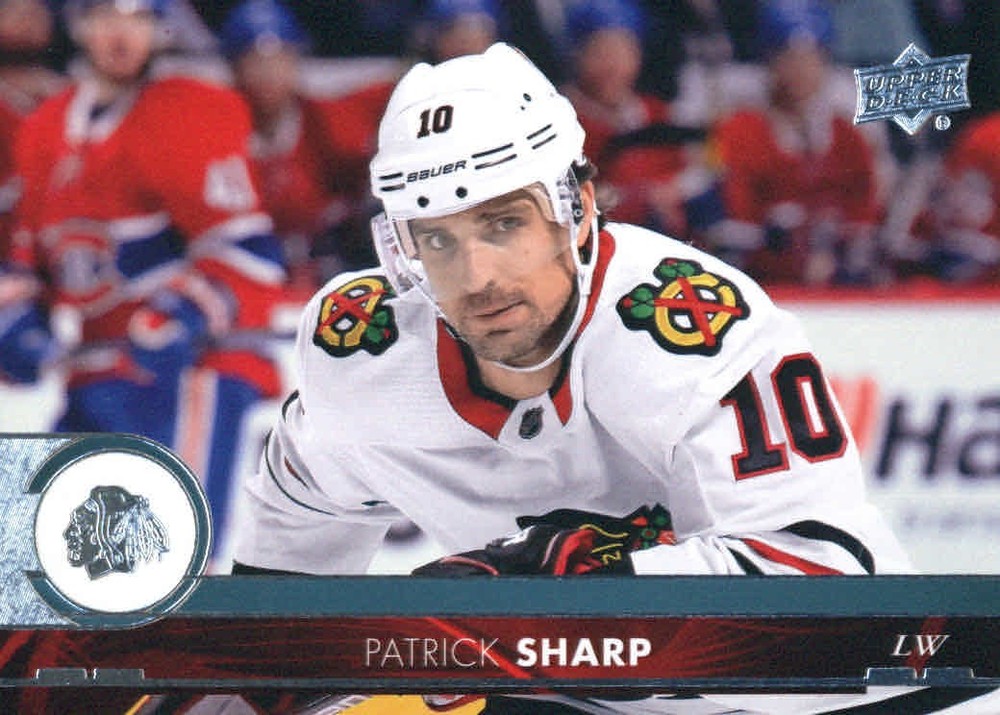 2017-18 Upper Deck #289 Patrick Sharp – HKY